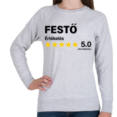 PRINTFASHION Festő Értékelés ***** 5.0 (69 értékelés) - Női pulóver - Sport szürke