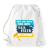 PRINTFASHION Festo mesterfokon - Sportzsák, Tornazsák - Fehér
