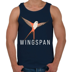 PRINTFASHION Fesztáv - Férfi atléta - Sötétkék