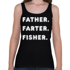 PRINTFASHION FFF - Női atléta - Fekete