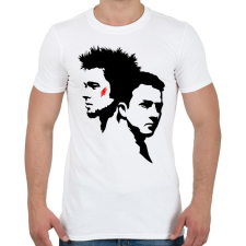 PRINTFASHION fight club - Férfi póló - Fehér férfi póló