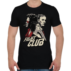 PRINTFASHION fight club - Férfi póló - Fekete