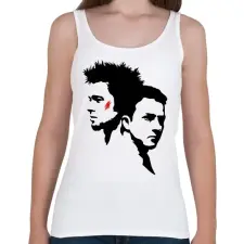 PRINTFASHION fight club - Női atléta - Fehér női trikó