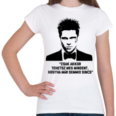 PRINTFASHION Fight club - Női póló - Fehér