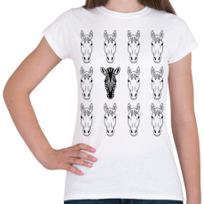 PRINTFASHION FindZebra - Ritka betegségek - Női póló - Fehér