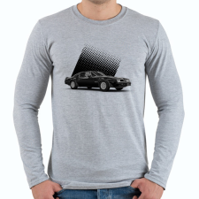 PRINTFASHION firebird - Férfi hosszú ujjú póló - Sport szürke férfi póló