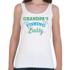 PRINTFASHION Fishing buddy - Női atléta - Fehér női trikó