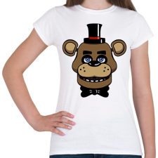 PRINTFASHION Five nights at Freddy's - fnaf - Női póló - Fehér női póló