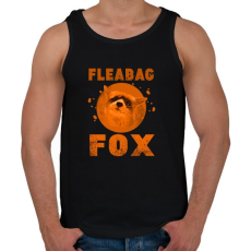 PRINTFASHION FLEABAG FOX2 - Férfi atléta - Fekete