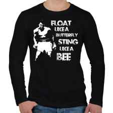 PRINTFASHION Float and sting - Férfi hosszú ujjú póló - Fekete férfi póló