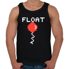 PRINTFASHION Float Pixel - Férfi atléta - Fekete atléta, trikó