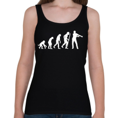 PRINTFASHION Floss dance evolúció - Női atléta - Fekete