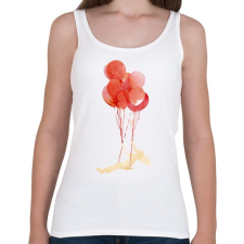 PRINTFASHION Fly away - Női atléta - Fehér női trikó