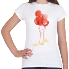 PRINTFASHION Fly away - Női póló - Fehér női póló