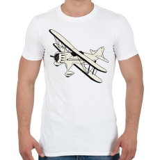 PRINTFASHION flying - Férfi póló - Fehér