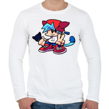 PRINTFASHION FNF - Férfi hosszú ujjú póló - Fehér férfi póló