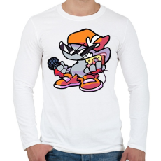 PRINTFASHION FNF - Férfi hosszú ujjú póló - Fehér