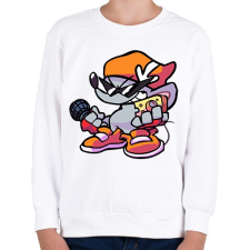 PRINTFASHION FNF - Gyerek pulóver - Fehér gyerek pulóver, kardigán