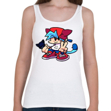 PRINTFASHION FNF - Női atléta - Fehér női trikó