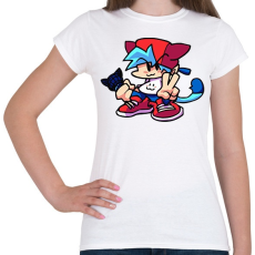 PRINTFASHION FNF - Női póló - Fehér