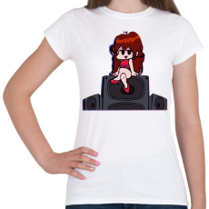 PRINTFASHION FNF - Női póló - Fehér