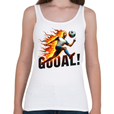 PRINTFASHION Foci - Női atléta - Fehér