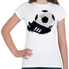 PRINTFASHION Foci - Női póló - Fehér női póló