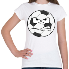 PRINTFASHION Foci - Női póló - Fehér női póló