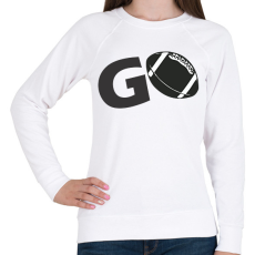 PRINTFASHION Foci - Női pulóver - Fehér