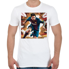 PRINTFASHION Focista - Férfi póló - Fehér férfi póló