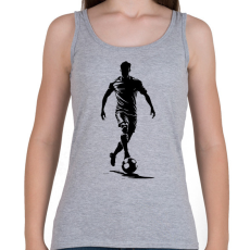 PRINTFASHION Focista - Női atléta - Sport szürke