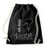 PRINTFASHION Fodrász  - Sportzsák, Tornazsák - Fekete