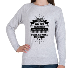 PRINTFASHION Fodrász vagyok - Női pulóver - Sport szürke