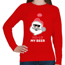 PRINTFASHION FOGD A SÖRÖM - Női pulóver - Piros női pulóver, kardigán