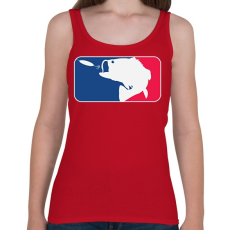 PRINTFASHION Fogd ki!  - Női atléta - Cseresznyepiros