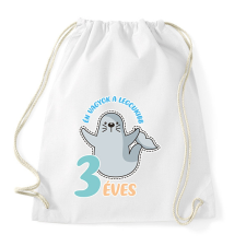 PRINTFASHION Fókás szülinap - Sportzsák, Tornazsák - Fehér tornazsák