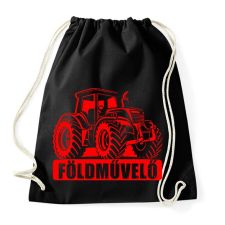 PRINTFASHION Földművelő MTZ - Sportzsák, Tornazsák - Fekete tornazsák