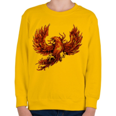 PRINTFASHION Főnix - Gyerek pulóver - Sárga