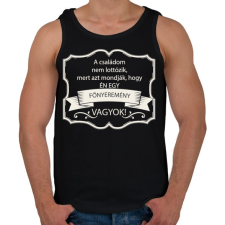 PRINTFASHION Főnyeremény - Férfi atléta - Fekete atléta, trikó