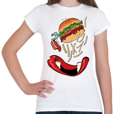 PRINTFASHION Foodporn - Női póló - Fehér női póló