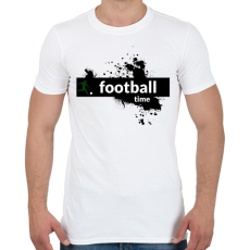 PRINTFASHION footballtime - Férfi póló - Fehér