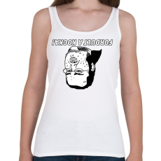 PRINTFASHION Fordult a kocka. - Női atléta - Fehér