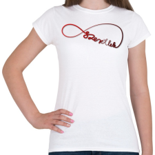 PRINTFASHION Forever3 - Női póló - Fehér női póló