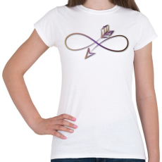 PRINTFASHION Forever4 - Női póló - Fehér