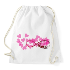 PRINTFASHION Forever7 - Sportzsák, Tornazsák - Fehér tornazsák