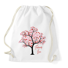 PRINTFASHION Forever Love - Sportzsák, Tornazsák - Fehér atléta, trikó