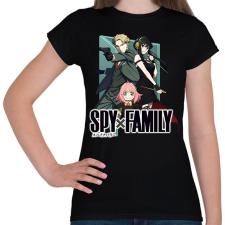 PRINTFASHION Forger család - Női póló - Fekete női póló