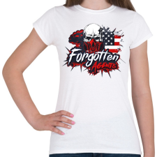 PRINTFASHION Forgotten Agents  - Női póló - Fehér női póló