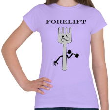 PRINTFASHION Forklift - Női póló - Viola női póló