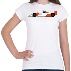 PRINTFASHION Forma 1 car - Női póló - Fehér